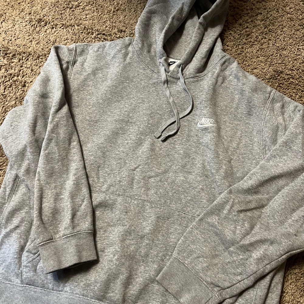 Nike Heather Gray Mens Hoodie XL